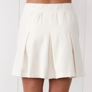 Stateside Ponte‎ Pleated Mini Skirt-NWT